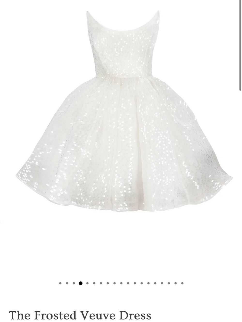 Selkie Frosted Veuve Dress